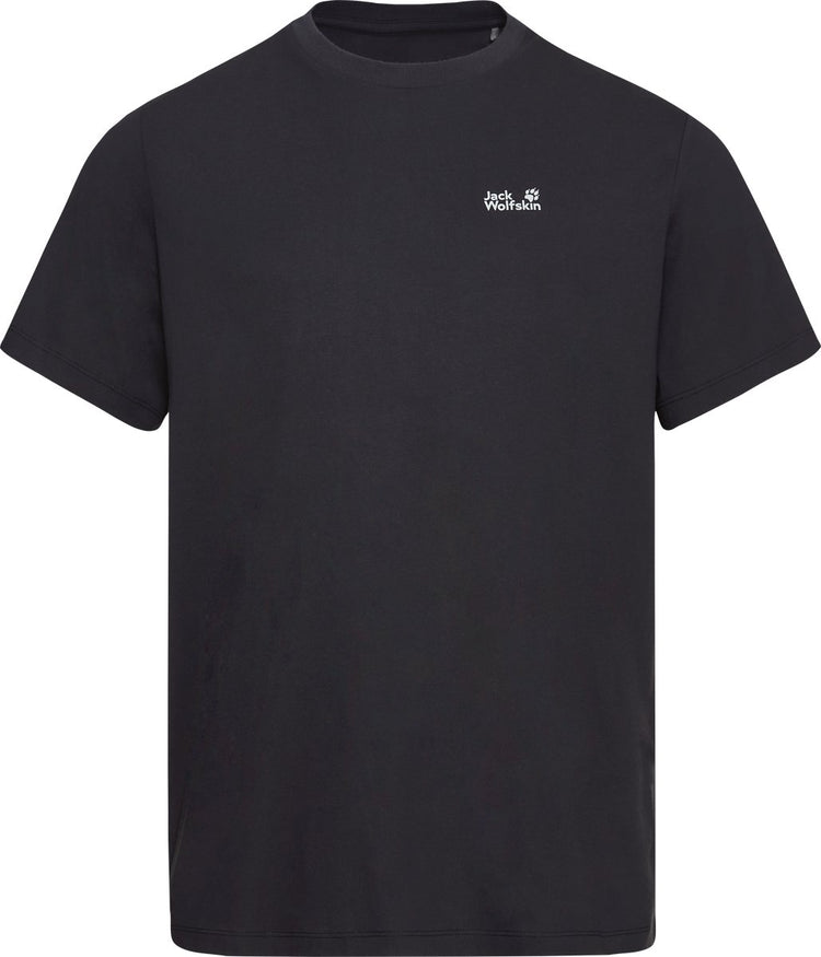 Jack Wolfskin Essential T M Herren Outdoor-Shirt – Schwarz
