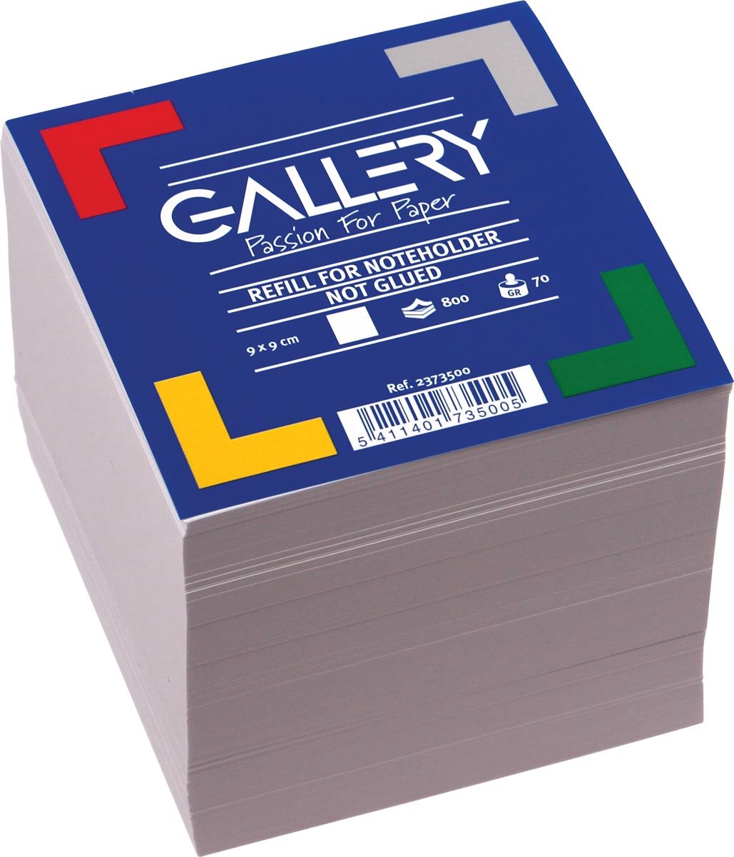 Gallery Nachfüll-Memowürfel | ft 9 x 9 cm | 800 Blätter