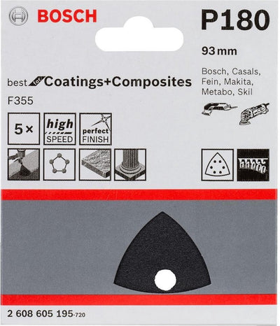 Bosch 5 Schleifblatt Delta Best Coatings 6.180