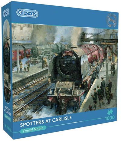 Gibsons – Spotters at Carlisle (von David Noble) – 1000 Teile 68×49cm (B×H) – Puzzle für Erwachsene