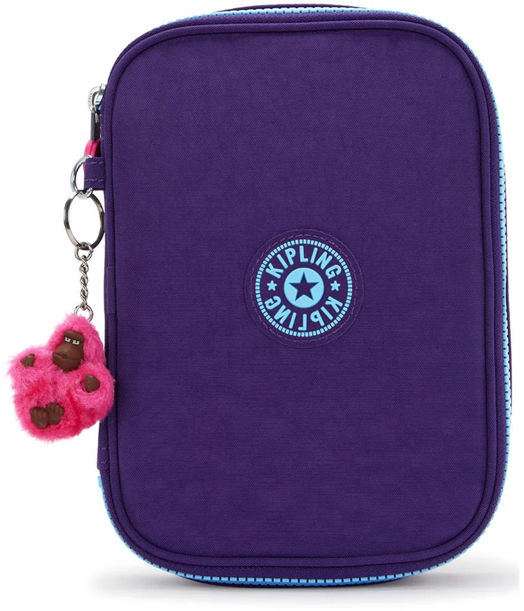 Kipling 100 Tripe Federmäppchen lila Mann