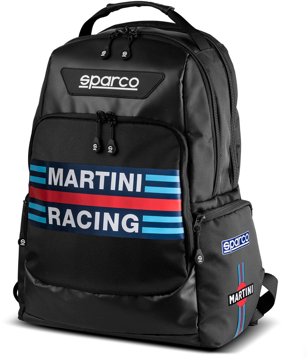Sparco Martini Racing Borsa Superstage Martini-R Tasche – Schwarz – Größe Einheitsgröße
