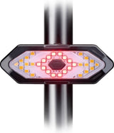 Dunlop Fahrradlampe mit Fahrtrichtungsanzeiger - afbeelding 1