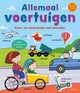 Deltas Farbaufkleberbuch mit Worten alle Fahrzeuge (3-5)