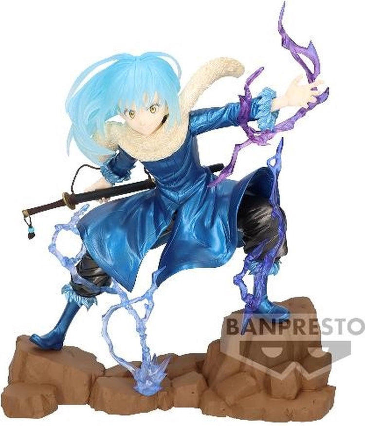 Banpresto Co., Ltd. Damals wurde ich als Schleim wiedergeboren – Espresto – Tempest-Effekt und Bewegungen – Rimuru Tempest Special Color Ver. Statue 17cm