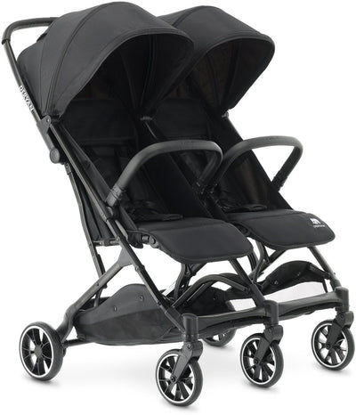 Deryan Rolo X2 Duo Buggy – 2 Personen – kompaktes Leichtgewicht – Schwarz
