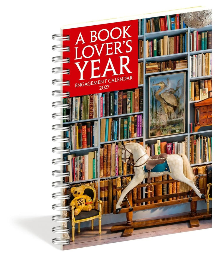 Ein Verlobungskalender für das Jahr 2027 eines Buchliebhabers