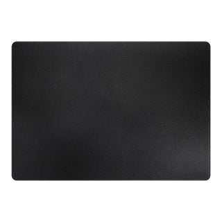 Placemat Leder schwarz 43x30 cm