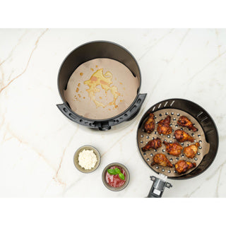 Nostik Airfryer Backbleche 2 Teile um Folie 23,5 cm