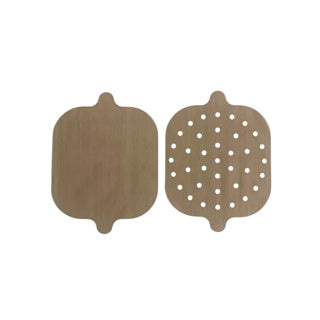 Nostik Airfryer Backbleche 2 Stück Quadrat 24x24cm