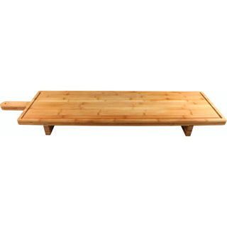 Servierscheibe XXL Bamboo 100x26x5,5 cm