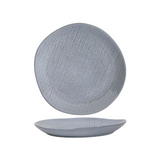 Teller gewebt textile grau Ø27cm