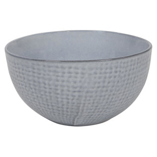 Skala gewebter textile grau Ø15x7,5 cm