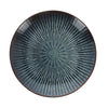 Gemütliche trendige Platte Plat D27.5xH3.6 cm Atlantis Streifen