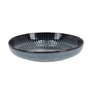 Gemütliche trendige Platte Deep D24XH4,3 cm Atlantis Stripe