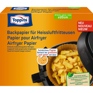 Belastungen Flugfryer -Flüche Blätter 20 cm 20 Teile