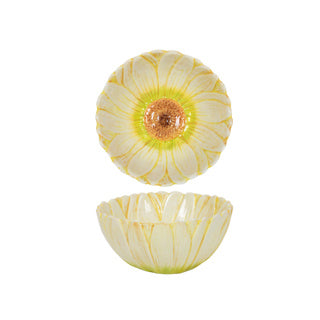 Skala Ø14cm Blume gelb