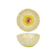 Skala Ø14cm Blume gelb