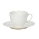 Tasse mit Schüssel Diamond Porzellan 220 ml 6 Stücke