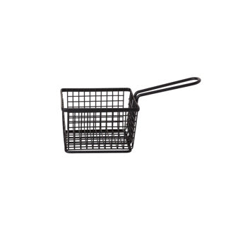 Pommeskorb Black 12x10H8,5 cm