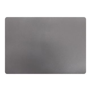 Placemat Leder dunkelgrau 43x30 cm