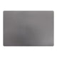 Placemat Leder dunkelgrau 43x30 cm