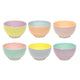 Skala Ø14cm 2-Tone Pastell, 6 Assorti