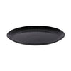 Platte flach 25 cm Pampille Schwarz