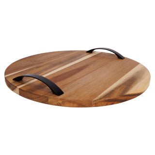 Servierbrett Acacia D35 cm mit Griff
