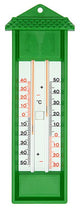 1008121 - Min-Max-Thermometerhaus Kunststoff grün | 2 Stk
