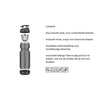 Mepal Shakebecher - Graphitschwarz - 800ml