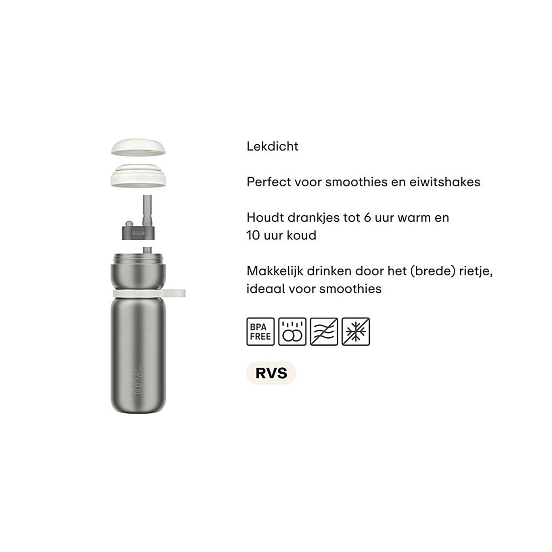 Mepal Thermosflasche Twist – Mitternachtsblau – 600 ml