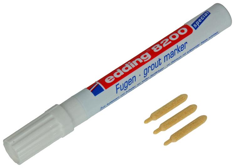 Edding 1006772 - edd. Fugenmarkierung 8200 Clips. | 5 Stück