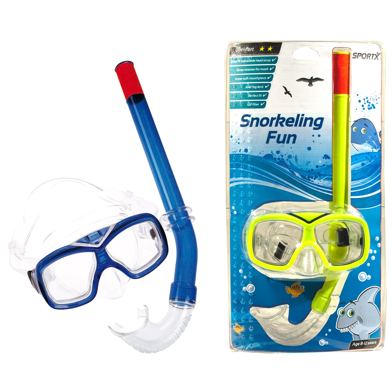 Sportx Junior Schnorchel -Set