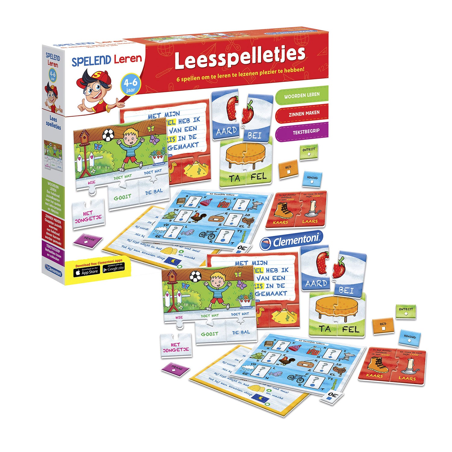 Clementoni spielt Lernspiele