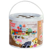 Rubo-Spielzeug Holzblöcke und Pip 45 cm 50-Stück