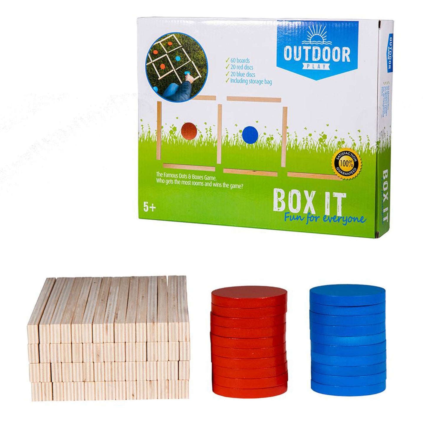 Outdoor -Holzkiste es