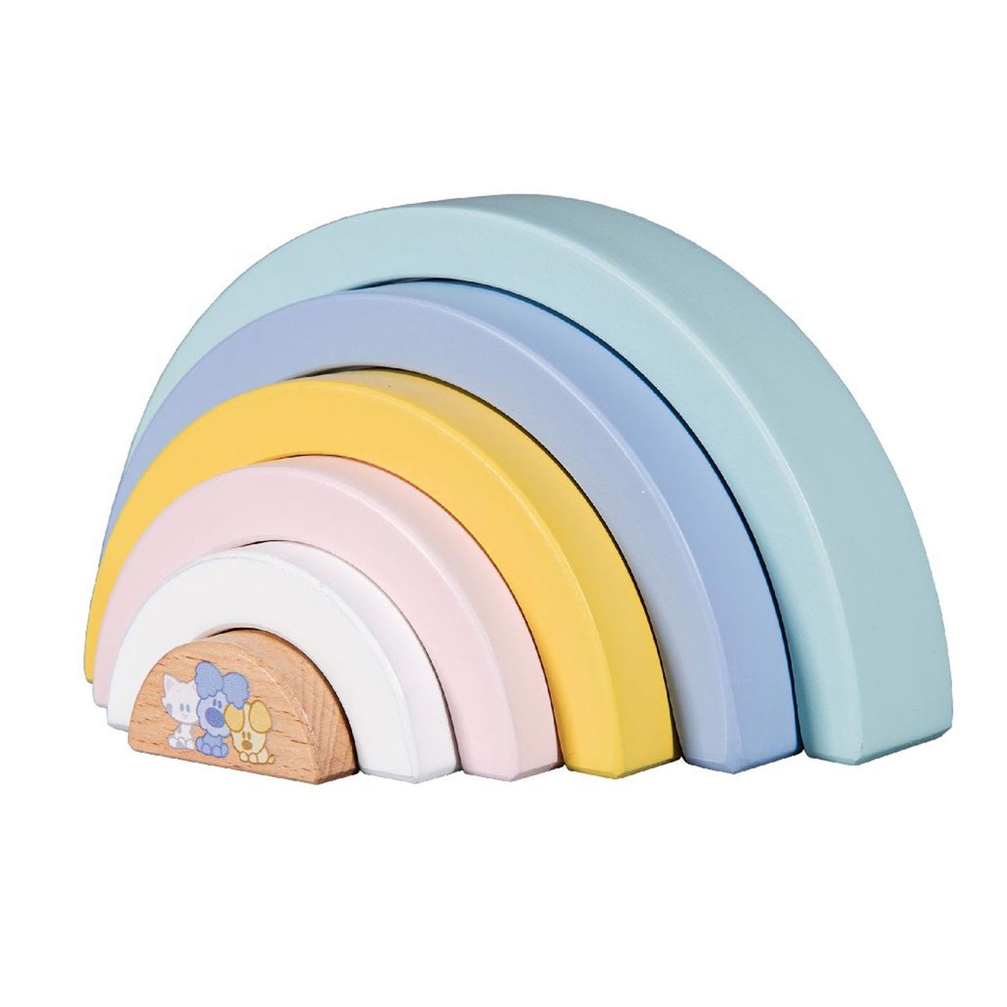 Rubo -Spielzeug und Pip -Baby -Regenbogen