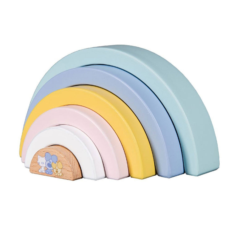 Rubo -Spielzeug und Pip -Baby -Regenbogen