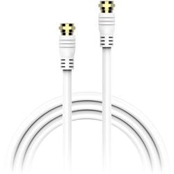 Sat-TV-Kabel xlayer 215381 1,5 m weiß