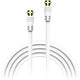 Sat-TV-Kabel Xlayer 215384 3 m weiß
