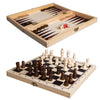 Clownspiele 3in1 Spielbox Holz
