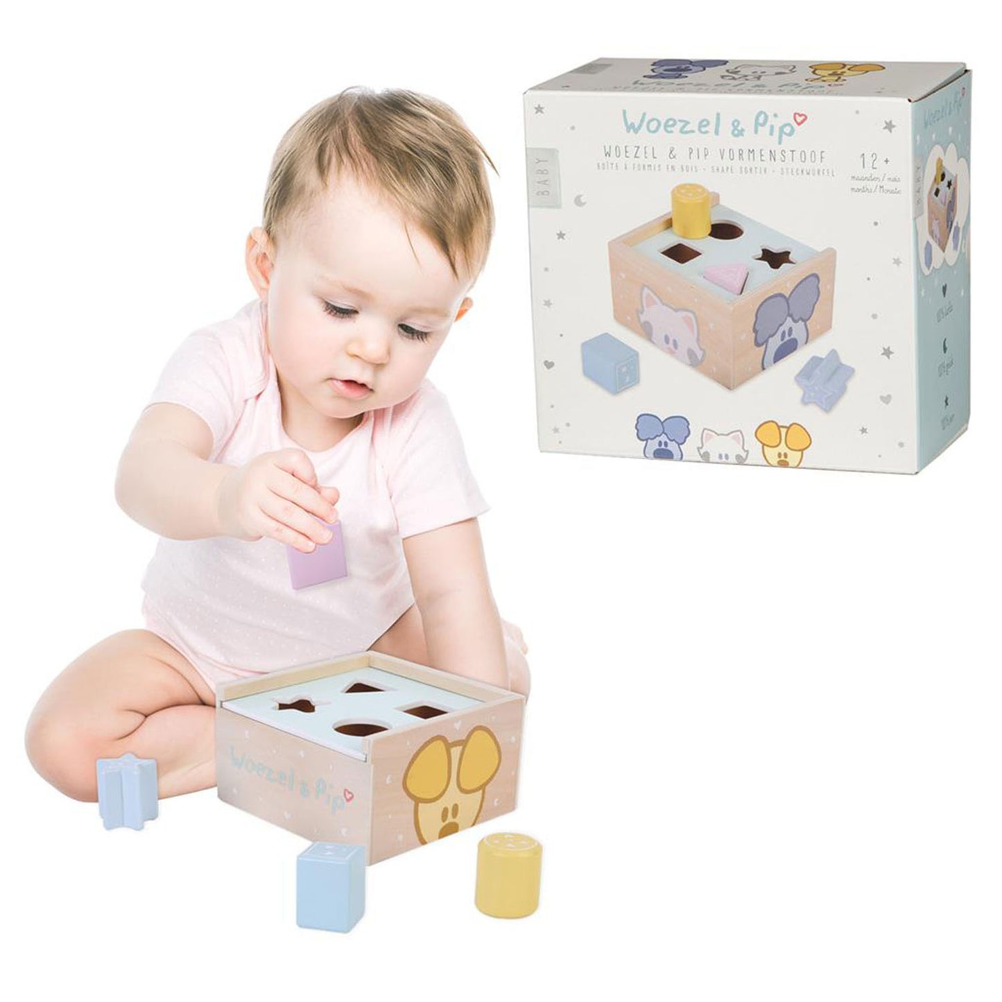 Rubo -Spielzeug und Pip -Baby Formstoof