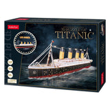 Kubikfun kubisch Spaß 3D -LED -Puzzel Titanic 266 Stücke - afbeelding 5