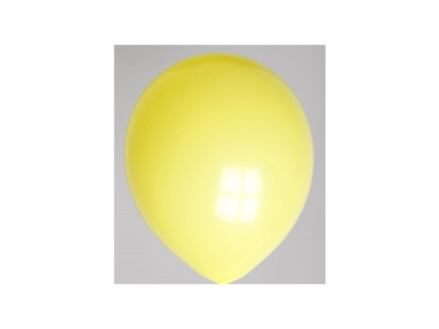 Globos-Luftballons Nr. 10, gelb, Beutel mit 100 Stück