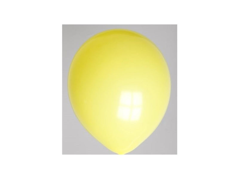 Globos-Luftballons Nr. 10, gelb, Beutel mit 100 Stück
