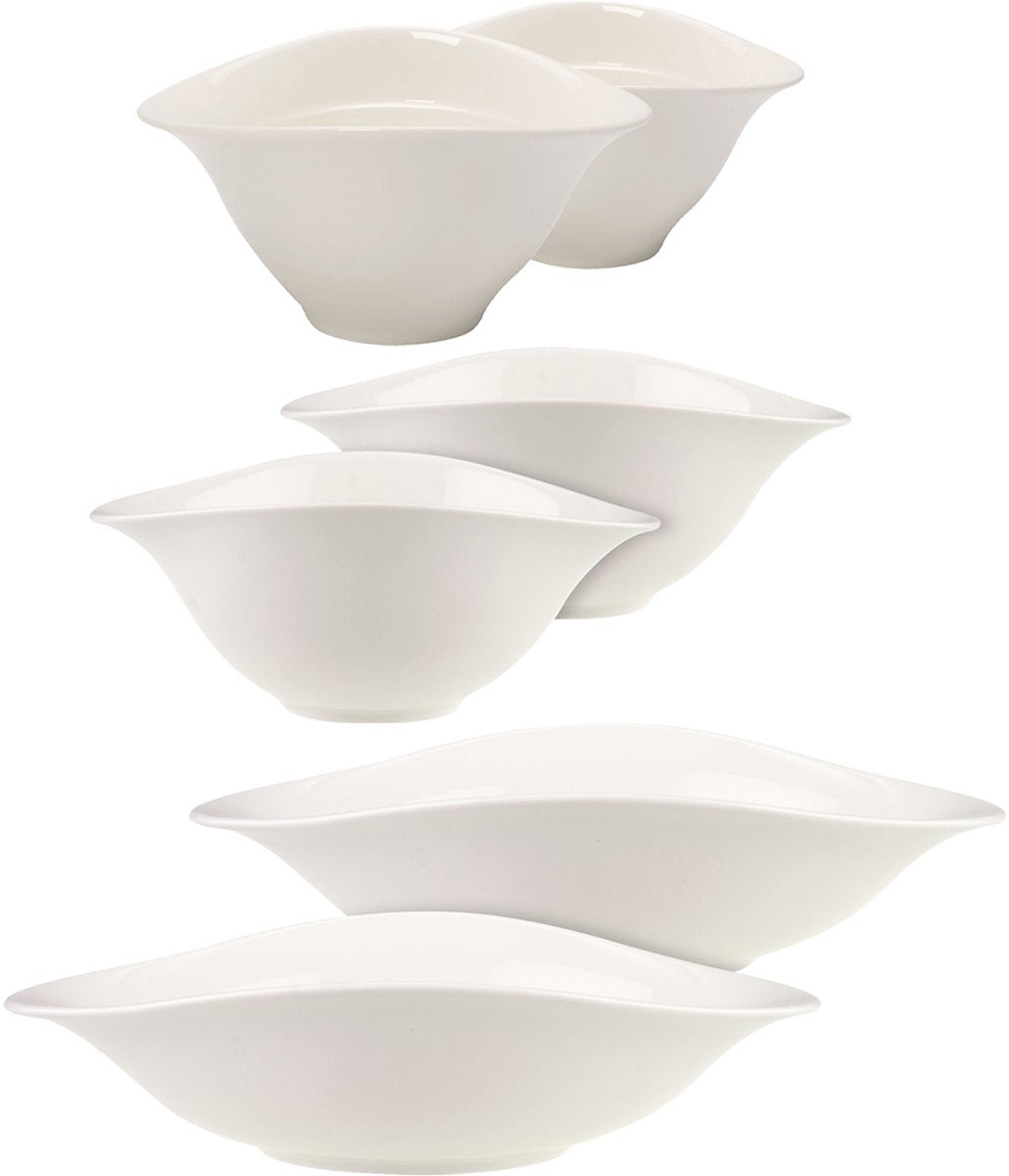 Villeroy Boch Vapiano Schalen - 6 Stück - Porzellan.