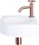 Differnz Cleo Brunnenset - Keramik - Hahnkreuz Rotkupfer - 30 x 30 x 10 cm