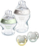 Tommee Tippee Geschenkset mit Natural Start Babyflaschen und Schnullern
