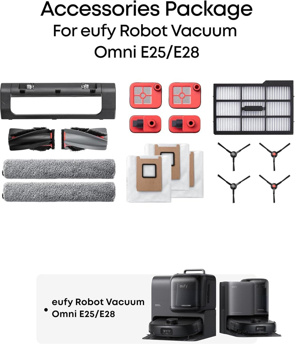 Eufy-Zubehörset für E25-E28-Omni-Roboterstaubsauger